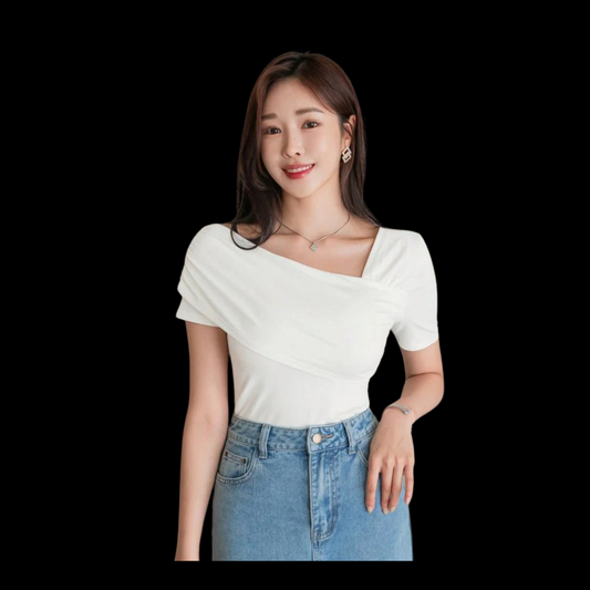 Chic Slim Fit Short T-Shirt
